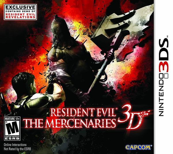 USED*****   RESIDENT EVIL THE MERCENARIES 3D - Nintendo 3DS