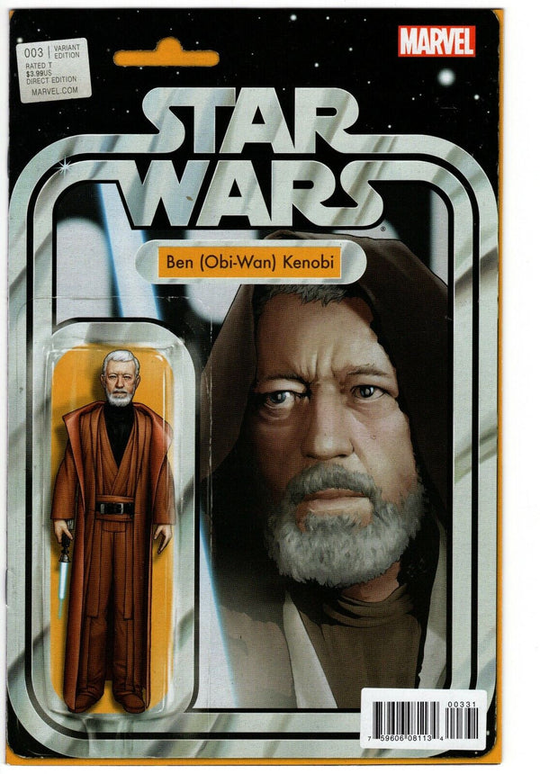 Star Wars Comics - Star Wars #3 - Ben (Obi-Wan) Kenobi Variant - (2015) 8.5 VERY FINE+ (VF+):