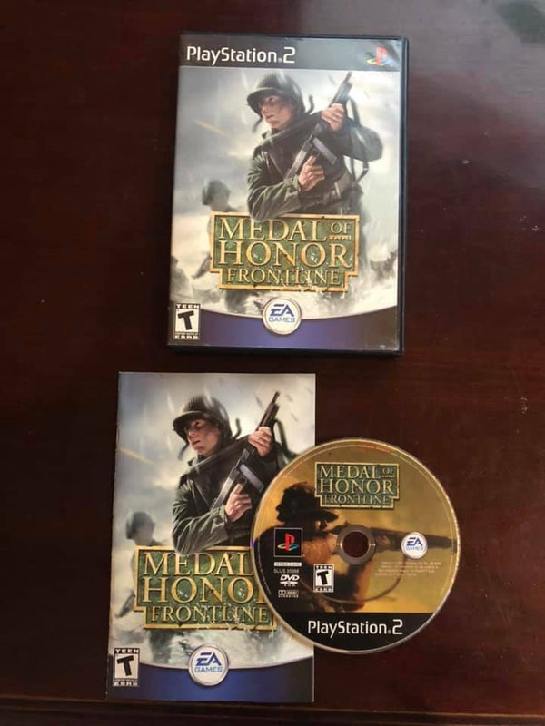 USED ****   Medal of Honor: Frontline (Sony PlayStation 2, 2002)