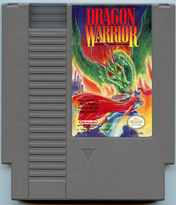 USED*****   NES - Dragon Warrior (Tested & Guaranteed) - Nintendo RPG Video Game