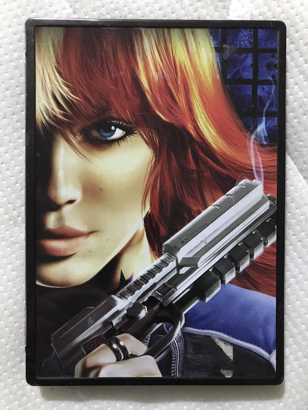 USED****   Perfect Dark Zero Collectors Tin Case Box Edition Xbox 360 Steel book Steelbook