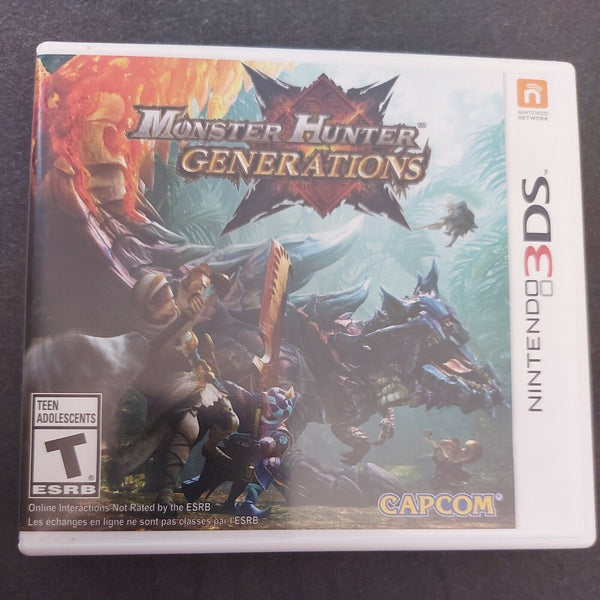 USED***    Monster Hunter Generations (Nintendo 3DS)