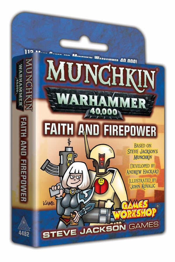 Munchkin Warhammer 40K Expansion Faith and Firepower