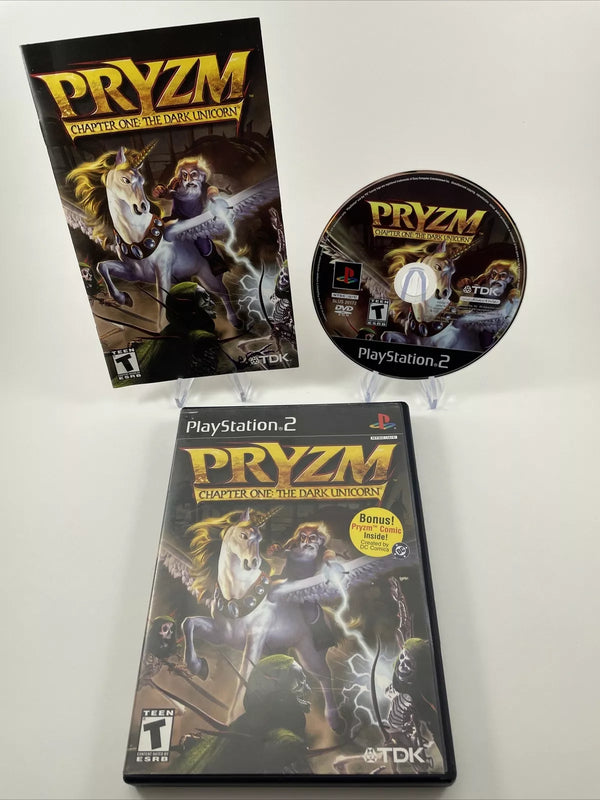 USED****    PRYZM Chapter One The Dark Unicorn PlayStation 2 PS2