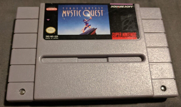 USED*****    Final Fantasy: Mystic Quest (SNES, Super Nintendo Entertainment System, 1992)