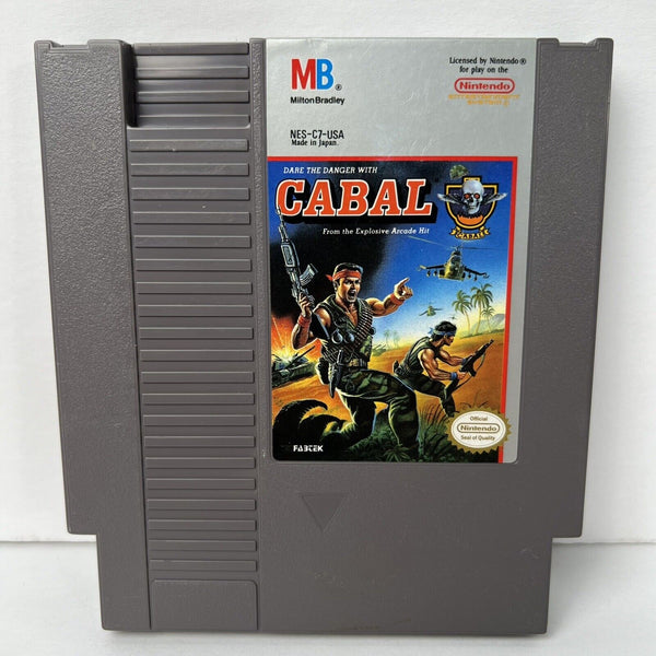 USED *********  Cabal (Nintendo NES, 1990)