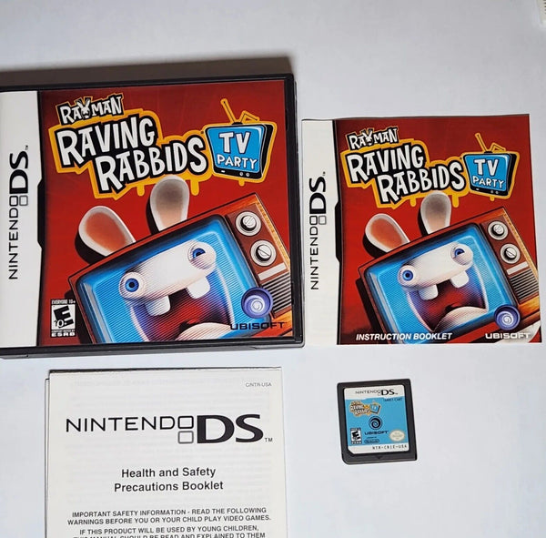 USED*****   Raving Rabbids TV Party - Nintendo DS