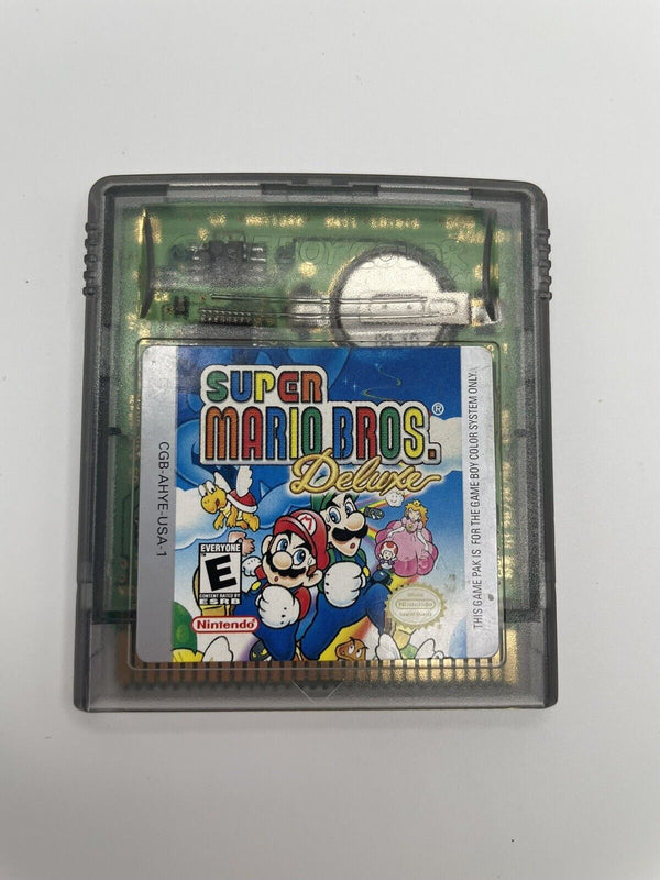 USED Super Mario Bros. Deluxe GBC GB (Nintendo GameBoy Color, 1999) Game Cartridge
