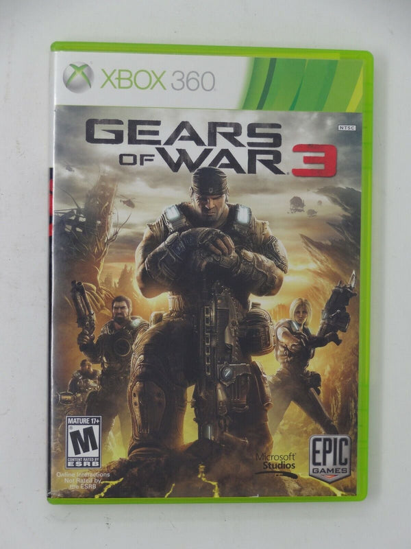 USED*****    Gears of War 3 (Microsoft Xbox 360, 2011)