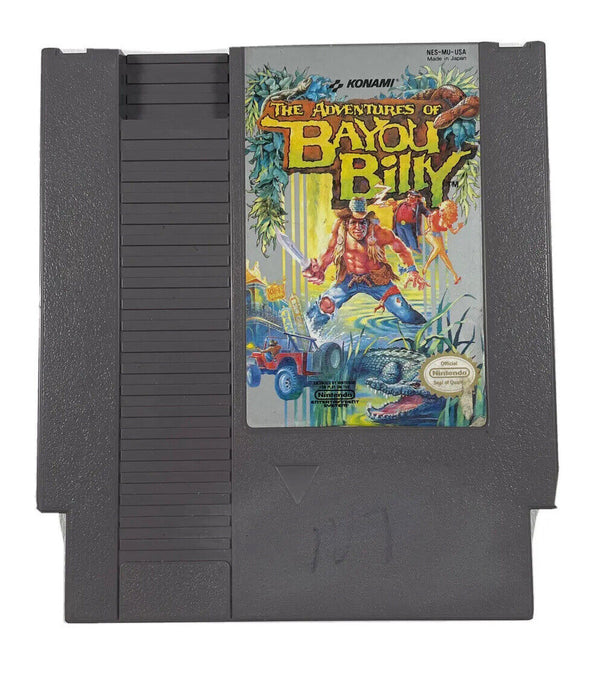 USED******   The Adventures of Bayou Billy (Nintendo NES, 1989)