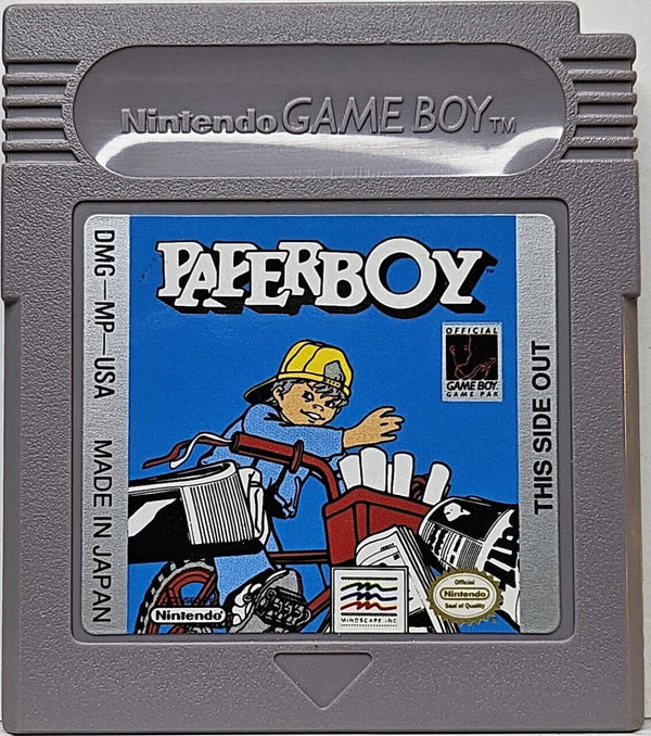 USED ***** Paperboy (Nintendo Game Boy, 1990) Authentic