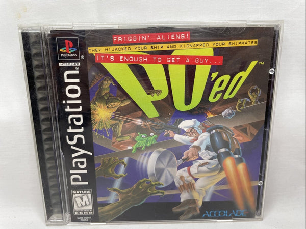 USED****    PO'ed (Sony PlayStation 1, 1996) PS1