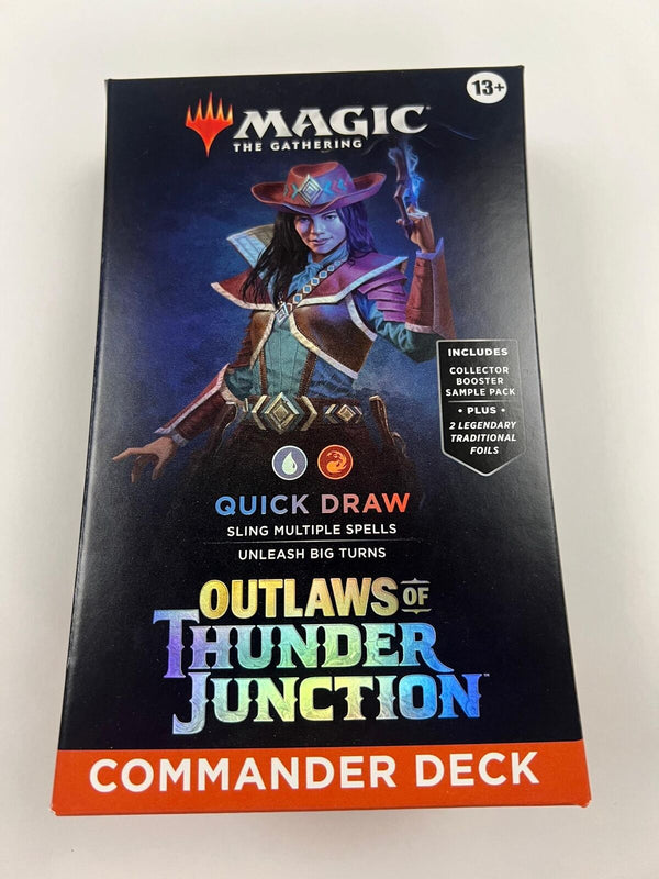 Mgt Outlaws of Thunder Junction Commander Deck Quick Draw