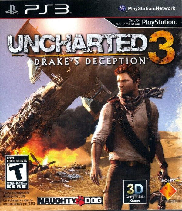 USED *******   Uncharted 3: Drake's Deception PlayStation 3 PS3