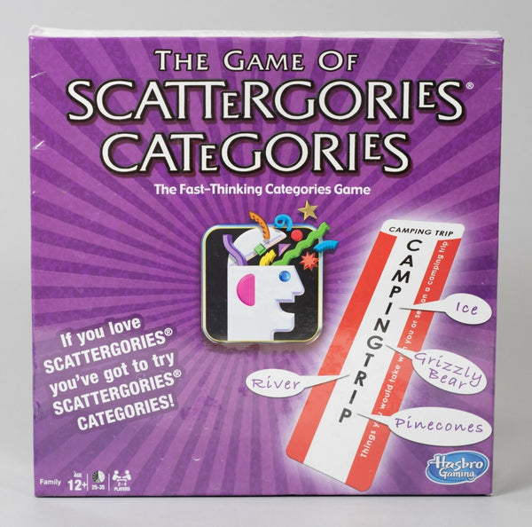 The Game of Scattergories Categories