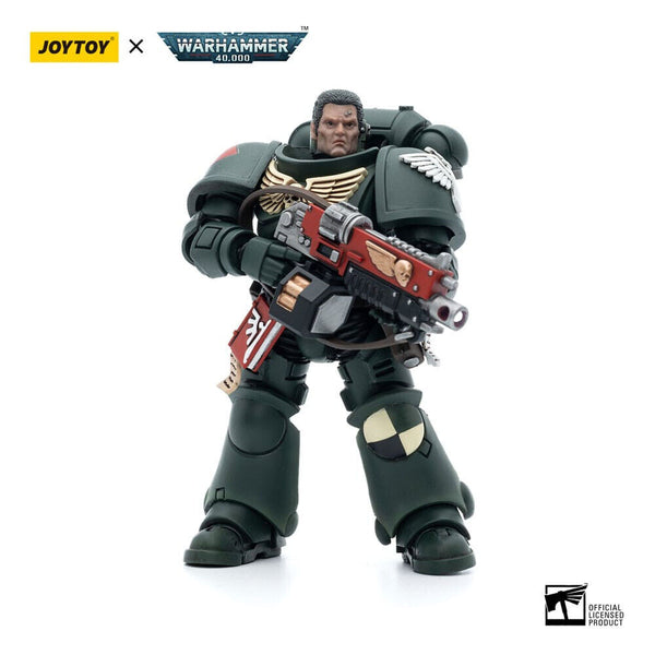 JoyToy Space Marines - Dark Angels - Intercessors Brother Asharr 1/18 - Warhamme