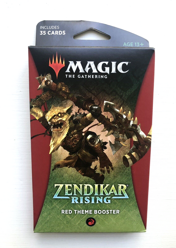 MAGIC The Gathering ZENDIKAR RISING - Red Theme Booster