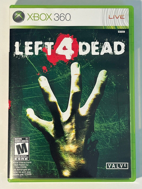 USED******   Left 4 Dead (Microsoft XBox 360, 2008)