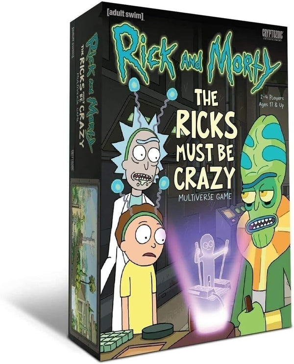 Rick and Morty: The Ricks Must Be Crazy Board Game - Cryptozoic
