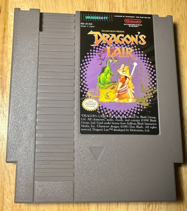 USED******   Dragon's Lair - Nintendo NES