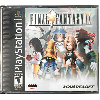 USED*****    Final Fantasy IX Sony PlayStation (PS1, 2000) Complete w/ Manual