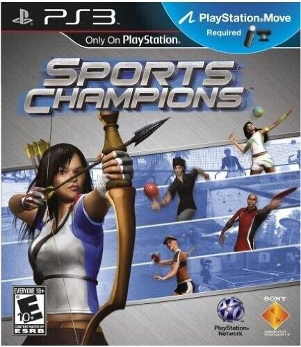 USED ******    PS3 Sports Champions Game - Sony PlayStation 3 Move (2010)