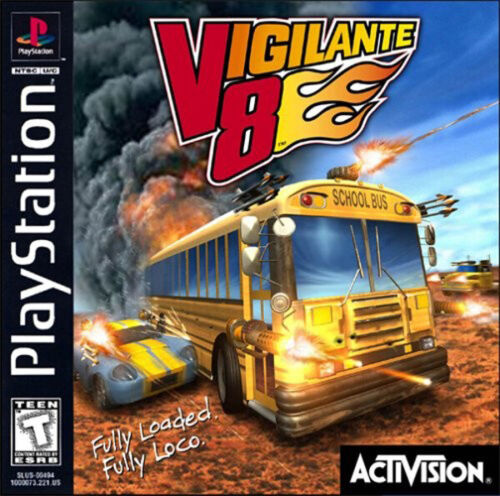 USED******    Vigilante 8 For PlayStation 1 PS1