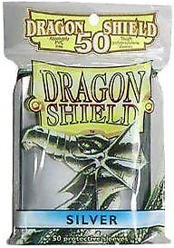 Dragon Shield Sleeves (50ct) - Silver