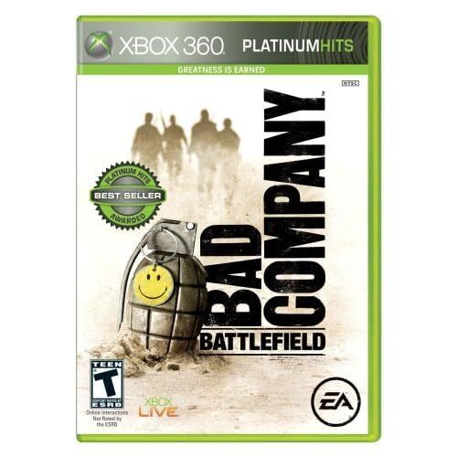 USED****   Battlefield: Bad Company For Xbox 360 Shooter