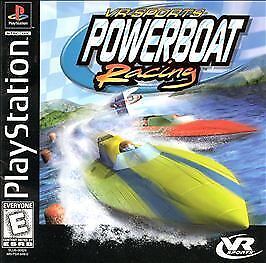 USED****   VR Sports Powerboat Racing (Sony PlayStation 1, 1998)