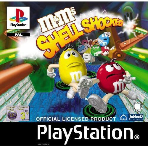 USED ******  M&M's Shell Shocked (Playstation PS1)