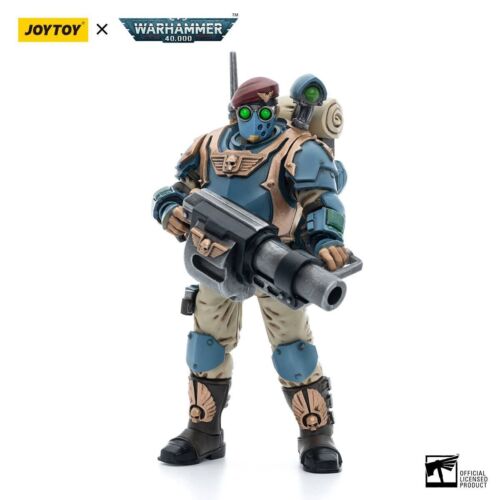 JOYTOY Warhammer 40K Tempestus Scions Command Squad Grenadier 1/18 Figure