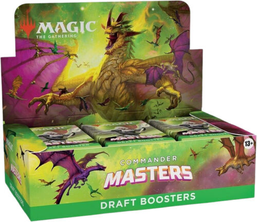 Magic The Gathering: COMMANDER MASTERS DRAFT BOOSTER BOX
