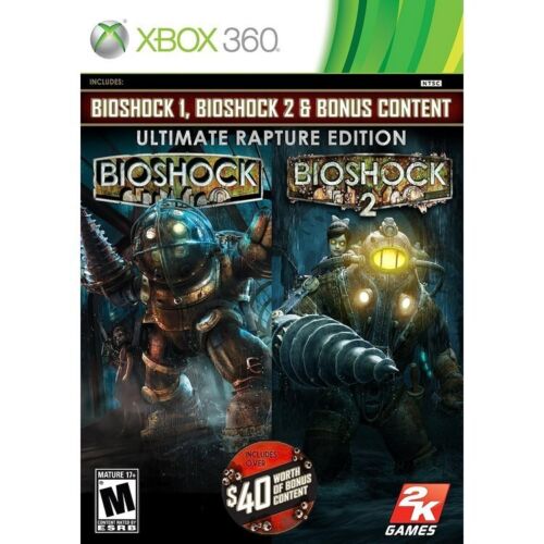 USED******   BioShock- Ultimate Rapture Edition - Xbox 360,