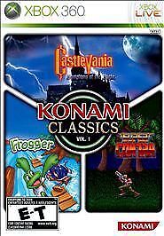 USED******   Konami Classics: Vol. 1 (Microsoft Xbox 360, 2009)