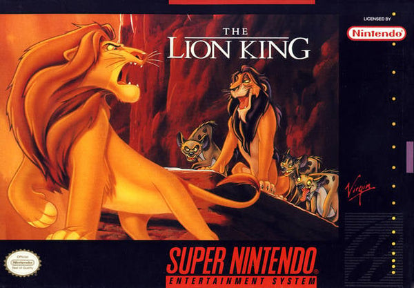 USED *****  The Lion King - SNES Super Nintendo Boxed - No Manual