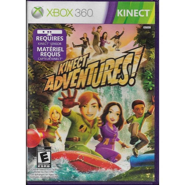 USED ****   Kinect Adventures (Microsoft Xbox 360, 2010)