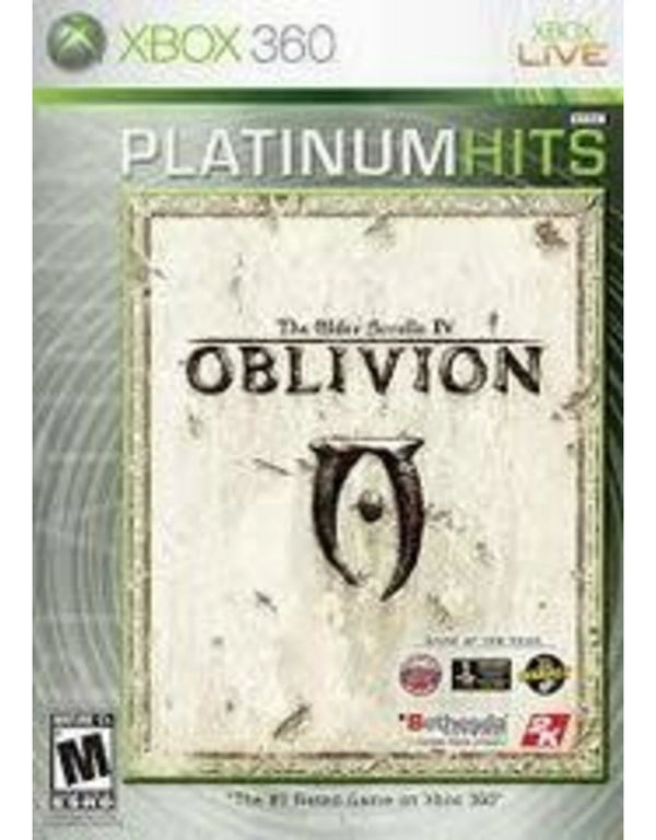 USED****   The Elder Scrolls IV: Oblivion -- Platinum Hits (Microsoft Xbox 360, 2008)