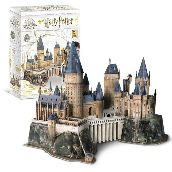 3D Puzzle: Harry Potter: Hogwarts Castle  (Medium) (197 Pieces)