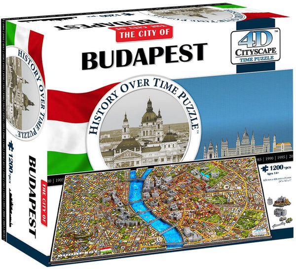 4D Cityscape: 4D Budapest (1265 Pieces)