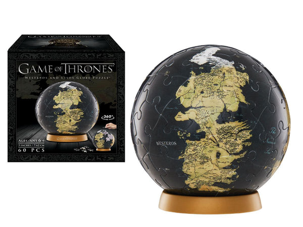 3D Game of Thrones World Globe Puzzle 3"