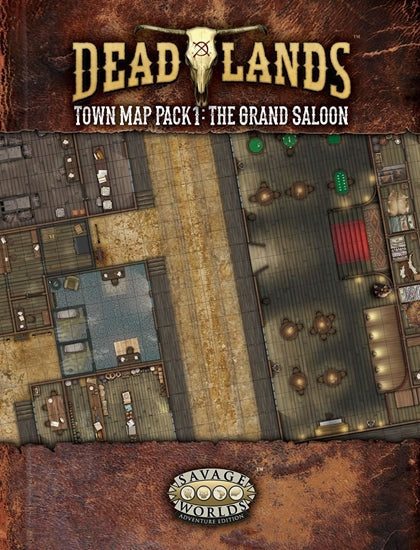 Deadlands: The Weird West - Town Map Pack 2: BOOT HILL