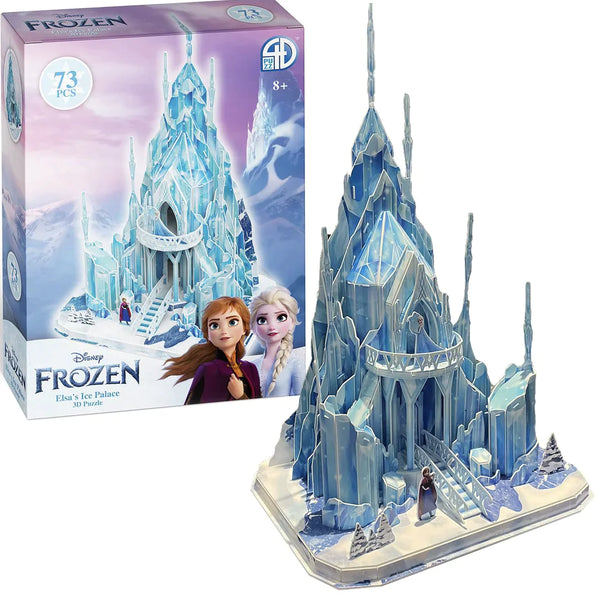 3D Puzzle: Disney Frozen Ice Palace (73  Pieces)