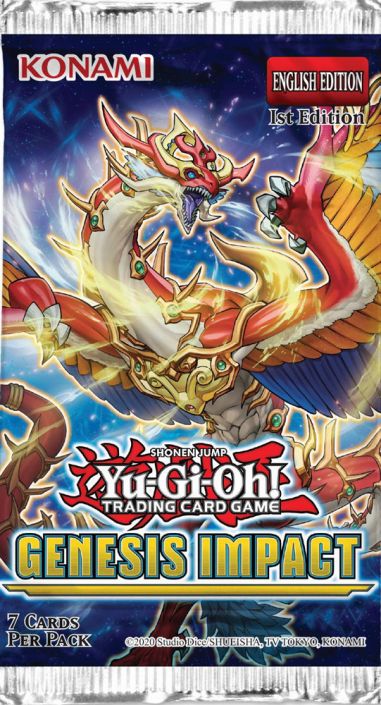 Yu-Gi-Oh Cards - Genesis Impact - Booster PACK