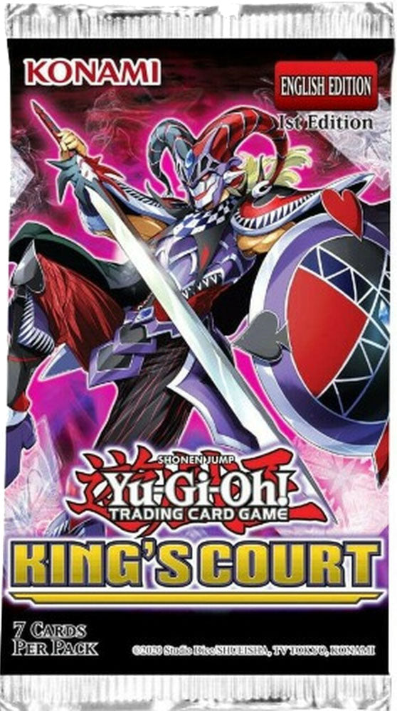 Yu-Gi-Oh Cards - King's Court - Booster PACK