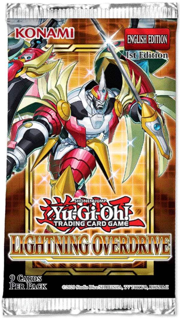 YuGiOh Lightning Overdrive Booster Pack