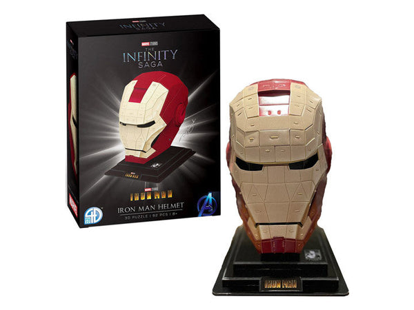 3D Puzzle: Marvel Iron Man Helmet Style  #1 Gold and Red