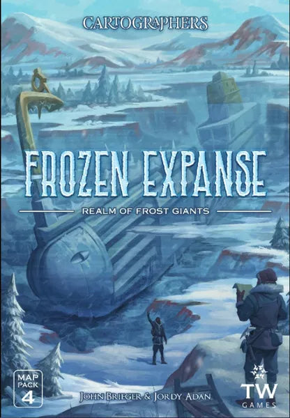 Cartographers Map Pack 4: Frozen Expanse – Realm of Frost Giants (2022)