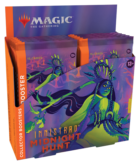 Magic the Gathering: Innistrad: Midnight Hunt: Collector's Booster Box