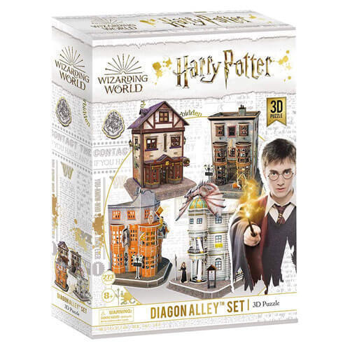 3D Puzzle: Harry Potter: Diagon Alley (275  Pieces)